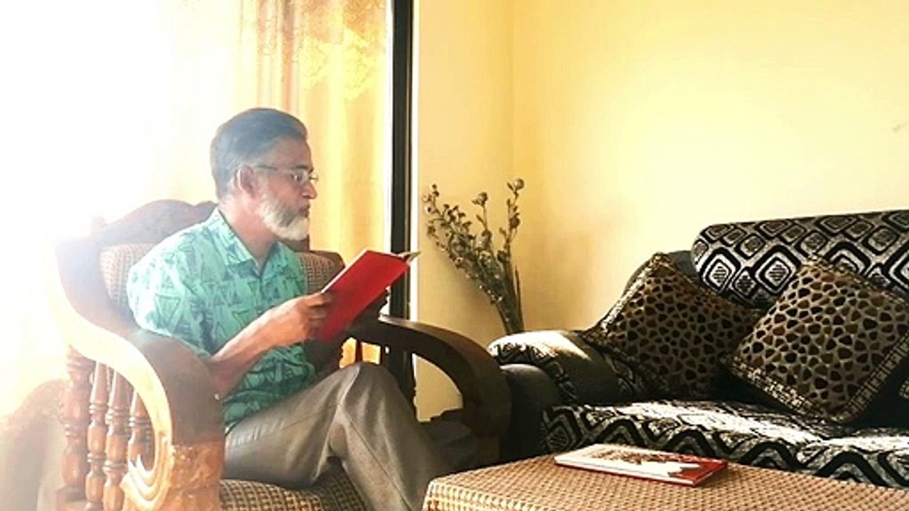 My father's first recitation