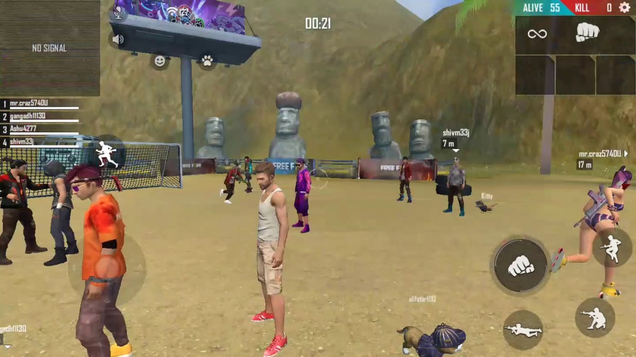 Garena Free Fire clash of Squad Gameplay-Andriod Games HD 1080p