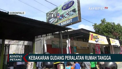 Disertai Angin Kencang Api Kebakaran Sulit Dipadamkan