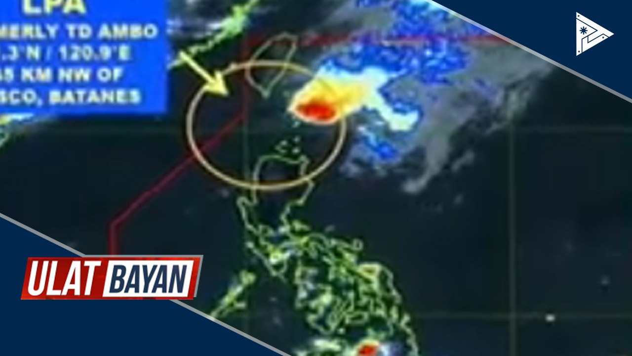 PTV INFO WEATHER | Bagyong #AmboPH, isang LPA na lang
