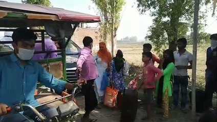 पैदल चलकर सैकड़ों किलोमीटर का सफ़र किया तय,सुनिए प्रवासी मजदूर महिला की आपबीती।