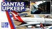 Coronavirus- Closer look into Qantas aircraft upkeep - Nine News Australia