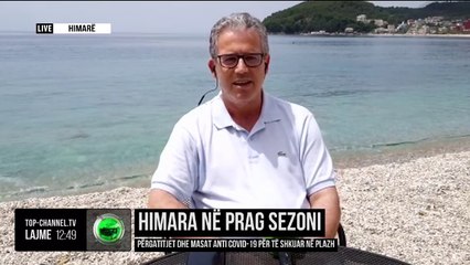 Himara në prag sezoni/ Përgatitjet dhe masat anti Covid-19 për të shkuar në plazh