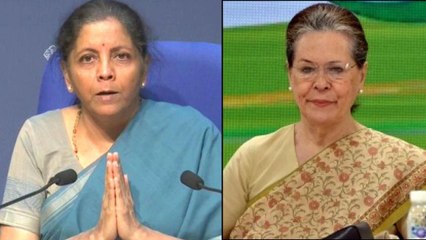 #Watch : Nirmala Sitharaman Lashes Out @ Congress Over Migrant Labourers