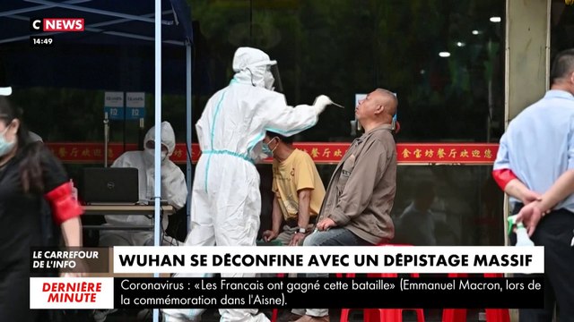 Coronavirus : à Wuhan, dépistage massif par crainte d'une seconde vague