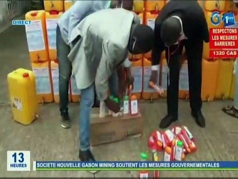 RTG / Covid 19 - Société Nouvelle Gabon Mining soutient les mesures gouvernementales