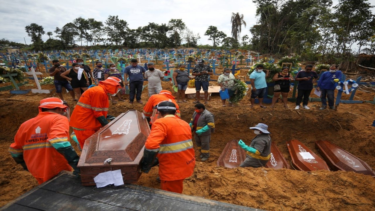 Hospitals running out of ICU beds in Brazil