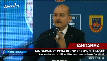 JANDARMA 2019_DA REKOR PERSONEL ALACAK!