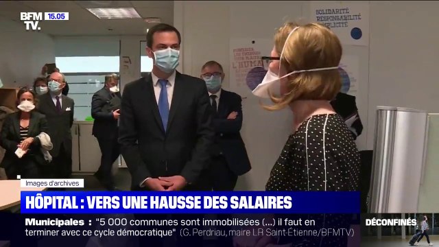 Olivier Véran promet que le gouvernement va augmenter les rémunérations à l'hôpital