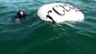 MERSİN Yasağa rağmen girdiği denizde mahsur kalan sörfçü kurtarıldı