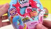 Toy surprise unboxing Pikmi Pops Donut and giant lollipop, MLP, Minnie Mouse,