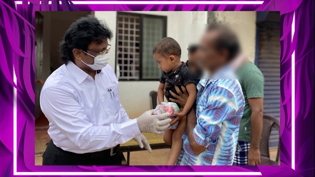 Grace Ministry helps poor and needy families amid lockdown in Mangalore.