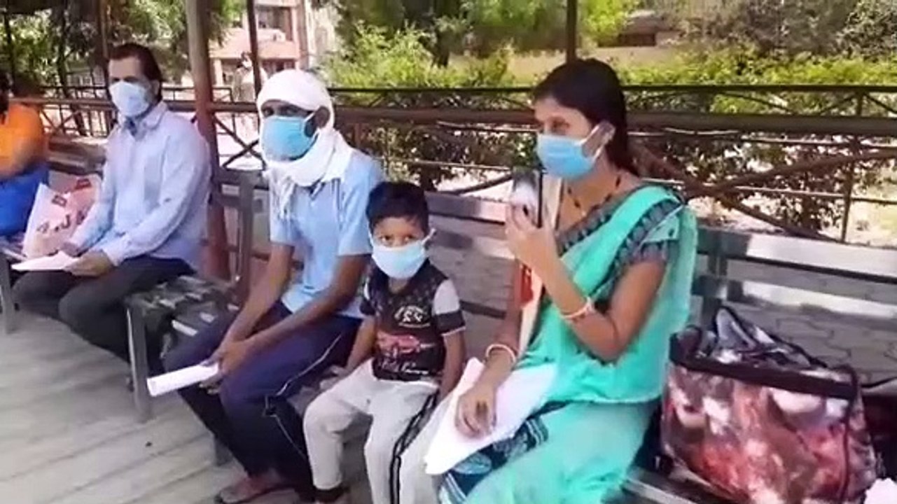 4 वर्ष के मासूम सहित 18 मरीज स्वस्थ होकर घर लौटे