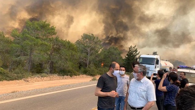 KKTC’de yangın büyüyor! ODTÜ kampüsüne de sıçradı