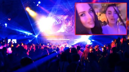 Koronavirüs tedbirleri büyük ölçüde kaldırılan Ukrayna'da gece kulüpleri doldu taştı