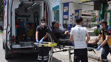 Sokağa çıkan 67 yaşındaki kadın sıcaktan bayıldı