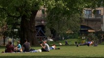 Londoners enjoy park on first weekend since lockdown lifts