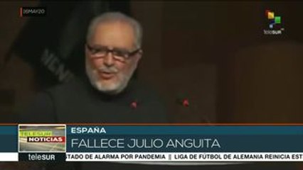 Muere el líder izquierdista español Julio Anguita