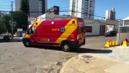 Criança é atingida por portão no Bairro Clarito