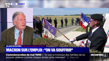 Emmanuel Macron sur l'emploi: "On va souffrir" - 17/05