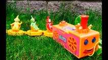 TELETUBBIES Tubby Custard Toy Train Outdoor Adventure-