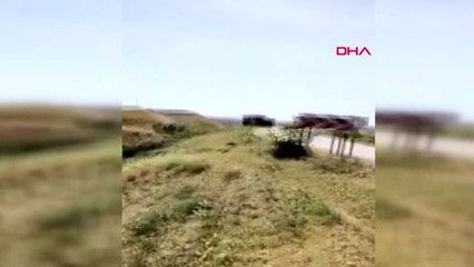 Adıyaman'da uçuruma yuvarlanan tır sürücüsü ağır yaralandı