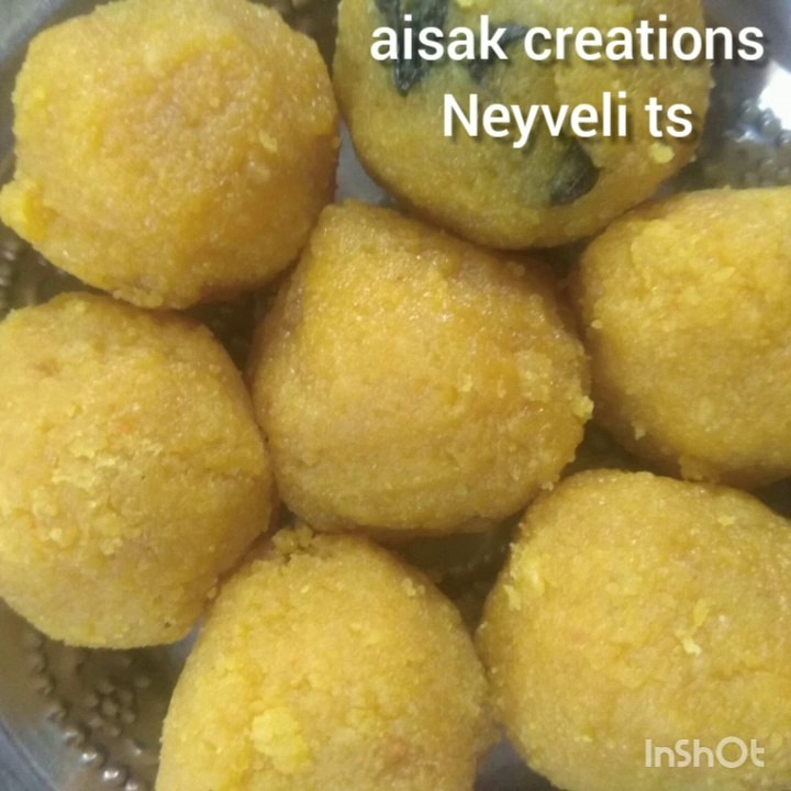 How to make lado  லட்டு செய்யும் முறை