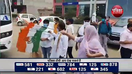 मजदूरों के नाम पर सियासी हलचल, BJP नेता अरूण चतुर्वेदी से पत्रिका टीवी की खास बातचीत
