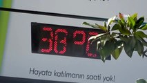 Elazığ'da termometreler 38 dereceyi gösterdi