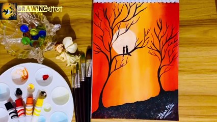 Lovebird painting | how to paint lovebird with watercolour step by step | how to draw lovebird