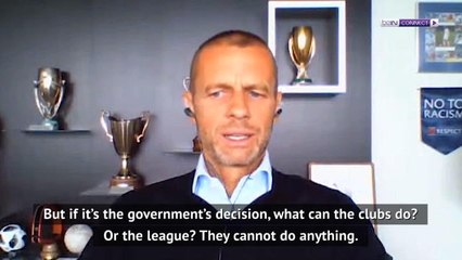 Ligue 1 cancellation a poor decision says UEFA president