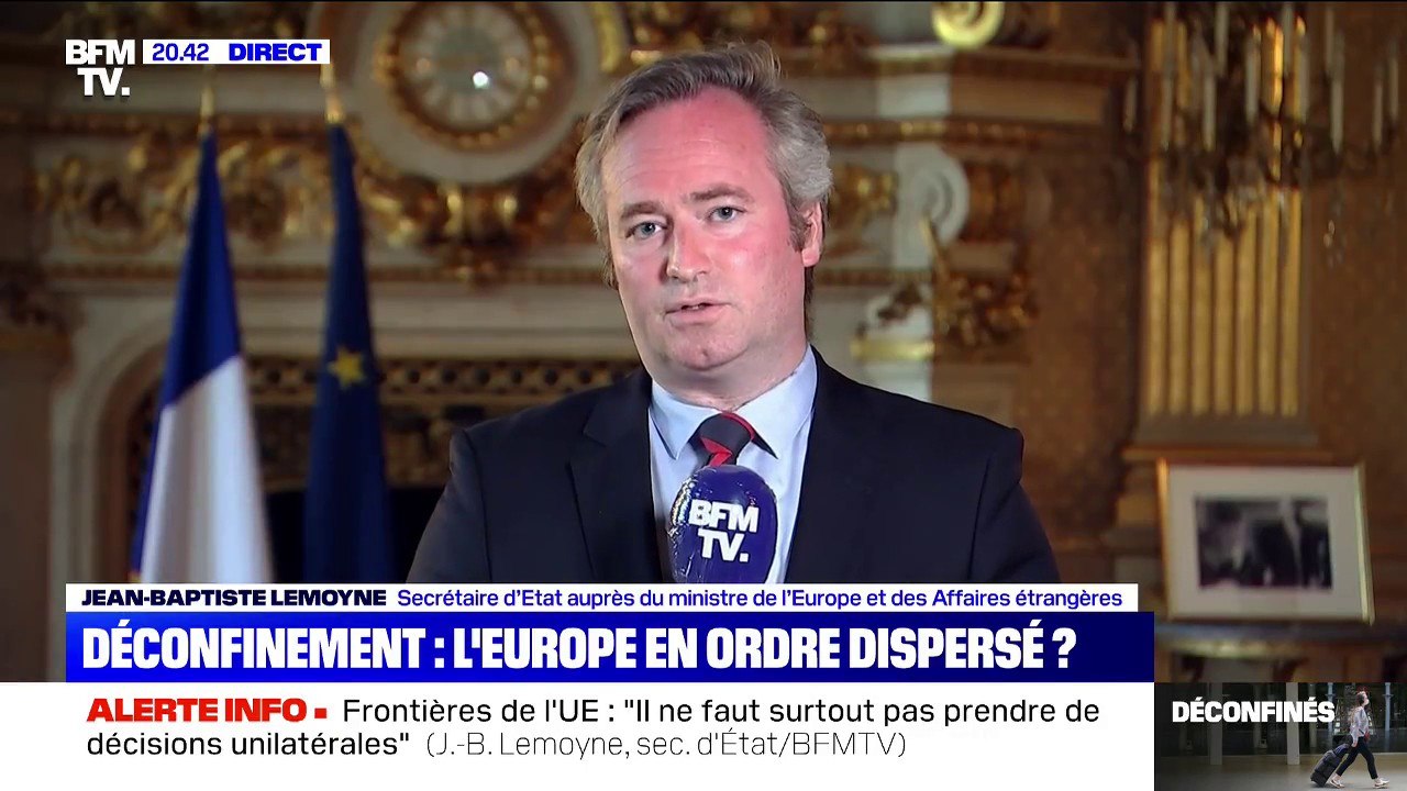 Tourisme: "Dans les départements rouges, il faudra peut-être encore attendre", estime Jean-Baptiste Lemoyne