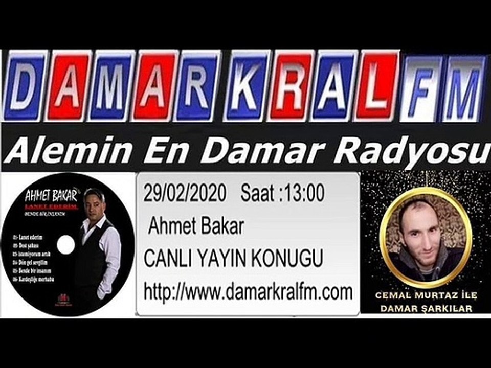 AHNET BAKAR - YAYIN KAYDI