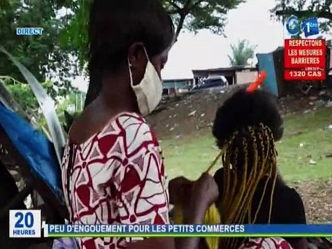 RTG / Déconfinement du Grand Libreville - Peu d’encouragement pour les petits commerces