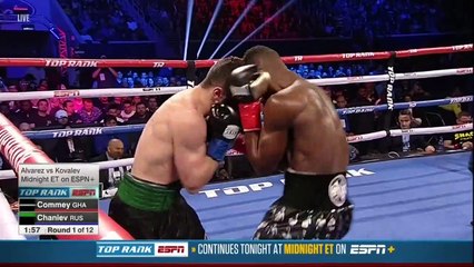 Richard Commey vs Isa Chaniev (02-02-2019) Full Fight