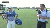 Petite interview de Rory sur le fairway