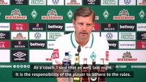 The rules were broken - Kohfeldt on Hertha goal celebrations