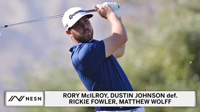 Rory McIlroy, Dustin Johnson Top Rickie Fowler, Matt Wolff In Skins Match
