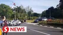Agong, MPs arrive for opening of Parliament sitting