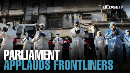 NEWS: Parliament applauds Covid-19 frontliners