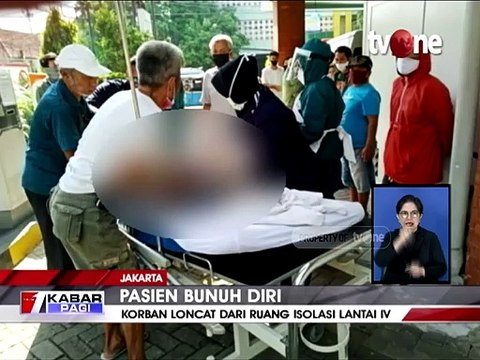 PDP Covid-19 Tewas Usai Melompat dari Lantai 4 Rumah Sakit