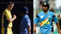 Sachin sledged  McGrath  in 2000 Champions trophy Quarter finals