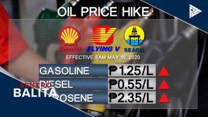 Download Video: Oil price hike, ipatutupad bukas