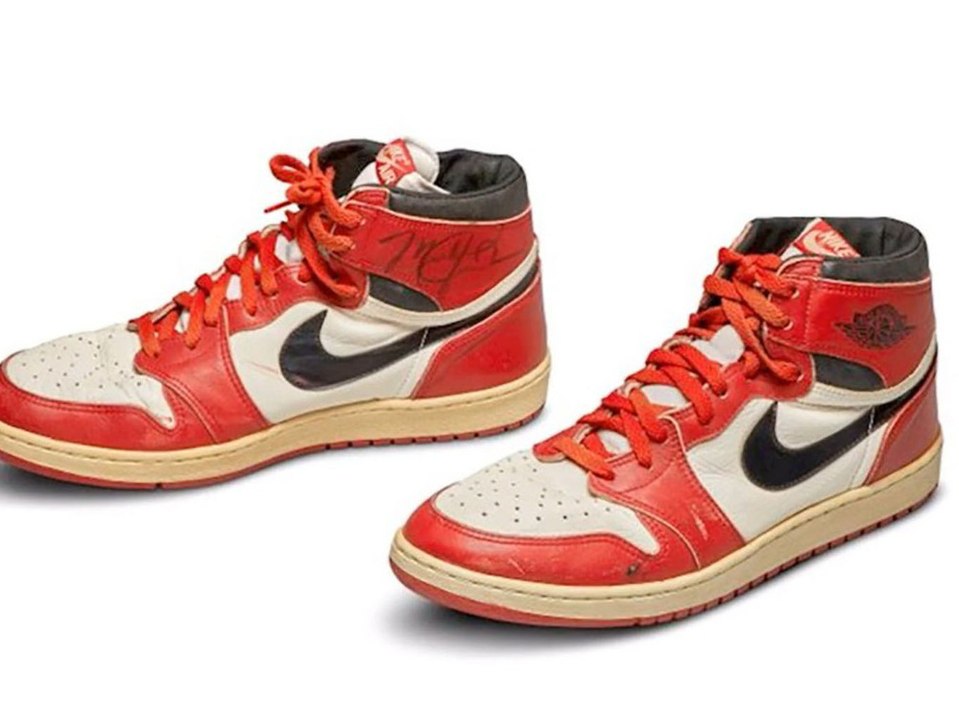 "Nike Air Jordan 1S": Teuerster Schuh der Welt versteigert