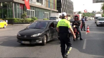 Sokağa çıkma kısıtlamasının üçüncü gününde İstanbul trafiğinde son durum