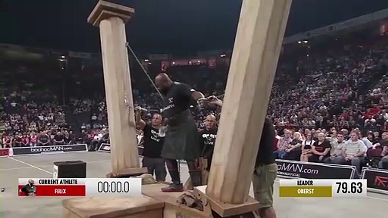 Felix does it AGAIN! Another epic WORLD RECORD from the 53 year old strongman!_HD