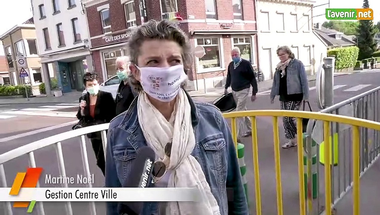 L'Avenir - Réouverture du marché de Hannut