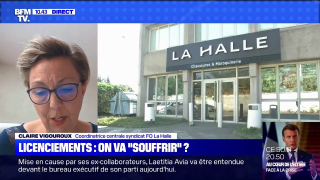 Procédure de sauvegarde de La Halle : selon Claire Vigouroux (coordinatrice centrale FO) Aucune banque n'a joué le jeu des prêts garantis mis en place par le gouvernement