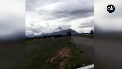 Un caza canadiense se estrella durante una exhibición en homenaje a la lucha contra el coronavirus