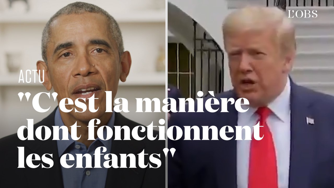 Barack Obama accable Donald Trump, qui l'accuse ensuite d'être "incompétent"